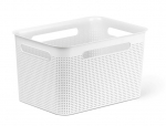 Daiktadėžė ROTHO BRISEN, 16 l, balta, 36&times;26,2&times;21,1 cm
