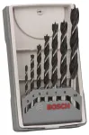 Medienos grąžtų komplektas Bosch, 3-10 mm, 7 vnt