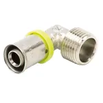 Alkūnė 873410A presuojama 16x2.00-1/2" i&scaron;orinis sriegis