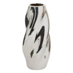 Vaza Atmosphera Twisted 210138, 28 cm, sidabro