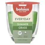 Žvakė, aromatinė Bolsius Summer Grass, 21 h, Žalia
