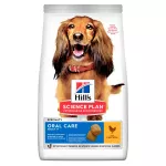 Hill's Science Plan burnos ertmės priežiūrai &scaron;unims su vi&scaron;tiena-2 kg