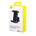 Baseus telefono laikiklis QuickGo Series for Bike, Scooter, Moped (5.7 - 7.2 inch), (C40561500113-00), juoda spalva