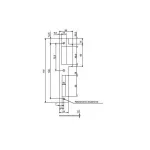 Staktos plok&scaron;telė Lob RP851P, cinkuota