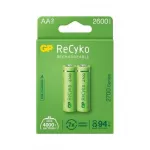 GP baterija (AA) Rechargeable NIMH R6/AA, 270AAHCE-EB2, (2 batteries / blister), 2700 mAh