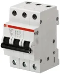 Automatinis jungiklis ABB SH203 3P C 6kA, 63 A