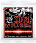 Ernie Ball M-Steel Skinny Top Heavy Bottom EB2915 - elektrinės gitaros stygos 10-52