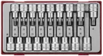 Teng Tools galvu antgalių komplektas 1/2" TX20-TX60 18 dalių