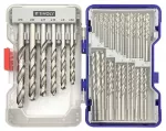 Tivoly metalo grąžtų komplektas HSS &Oslash;1-13 mm 100 grąžtų