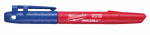 Milwaukee marker Inkzall, su smailiu galiuku, mėlynas
