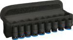 Bosch smūginių lizdų komplektas PRO Impact 1/4" 6-14 mm, 9 dalių