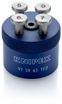 KNIPEX lokatorius TE (Intercontec) M17 / M23 / M40, suspaudžiamiesiems kontaktams (0,14-6 mm&sup2; / 7,5 mm)