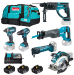 Makita komplektas DLX6135TX1
