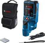 Sienų skeneris Bosch D-tect 200 C + baterijų adapteris