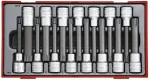 Teng Tools antgalių komplektas Ribe / XZN 1/2" 15 dalių