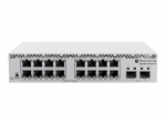 MikroTik Cloud Smart Switch with SwitchOS desktop case | CSS318-16G-2S+IN