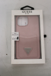 SALE OUT. Guess GUHCP13XPSATPP iPhone 13 Pro Max 6,7" r&oacute;żowy/pink hardcase SaffianoTriangle Logo Cardslot DIRTY PACKAGING | SALE OUT. SALE OUT. GUESS DIRTY PACKAGING