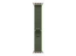 Apple 49mm Green/Neon Trail&nbsp;Loop&nbsp;-&nbsp;S/M - Natural Titanium Finish | Apple