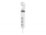 Neomounts | Desk socket with clamp and USB-C and USB-A ports - Quick charge | DS22-840WH6
