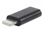 Cablexpert | USB Type-C adapter (CF/8pin M), Black