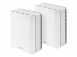 Tri-band WiFi 7 Smart AiMesh Router | ZenWiFi BT10 (2pk) | 802.11be | 18000 Mbit/s | Ethernet LAN (RJ-45) ports 3 | Mesh Support Yes | MU-MiMO No | 4G/5G | Antenna type Internal | 1