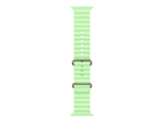 Apple 49mm Neon Green Ocean&nbsp;Band - Natural Titanium Finish | Apple