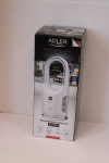 SALE OUT. Adler Bladeless Rechargeable Fan | AD 7343 | Desk Fan | Diameter 14 cm | Number of speeds 3 | White | DAMAGED PACKAGING