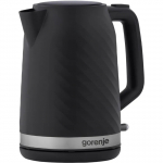 Gorenje | Kettle | K17SPB | Electric | 2200 W | 1.7 L | 360&deg; rotational base | Plastic | Black