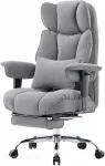 Ergonominė biuro kėdė su kojų atrama 150kg
