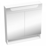 Ravak MC Classic veidrodinis spintelė su LED ap&scaron;vietimu 70 cm, baltas
