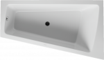 Vonia Duravit Paiova, 170&times;100 cm, akrilas, de&scaron;inė, balta 700265000000000