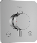 Du&scaron;o mai&scaron;ytuvas Hansgrohe Ecostat Comfort Q įleidžiamas termostatinis, 2 i&scaron;vestims, chromas 33713000