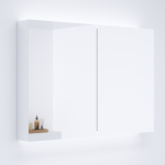 KAME SOFTLIT vonios spintelė su SHADOW-FREE ap&scaron;vietimu 101x70 cm, MCDMSH/100-70/MR