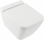 Pakabinamas Villeroy & Boch Finion Rimless klozetas, 375x560 mm, SupraFix, be dangčio, DirectFlush, baltas CP