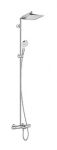 Du&scaron;o sistema Hansgrohe Crometta E Showerpipe 240 1jet 27298000 chromuota