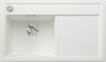 Virtuvės kriauklė BLANCO ZENAR 45 S SILG LI PDUR White O.ZUB InFino M.AF SILGRANIT&trade;, PuraDur&trade;, Balta 523854