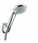 Du&scaron;o galvutė Hansgrohe Crometta 85 Mono/Porter'C su laikikliu ir žarna 1,60 m, chromas