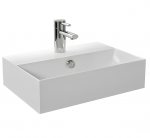 Vonios praustuvas Hatria Lavabo 50x36,5 cm, baltas (BH0500365011TS0)