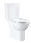 Tualeto pakabinamas klozetas Grohe Bau Ceramic Rimless su Soft Close + quick release dangčiu 39346000
