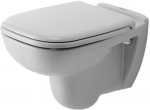 Duravit D‑CODE pakabinamas WC su dangčiu, 45351900A1