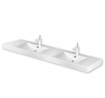 PAA ILSW/00 LONG STEP DUO akmens masės praustuvas 2010x490 mm, balta
