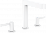 Hansgrohe Finoris 160 įmontuojamas praustuvo mai&scaron;ytuvas su Push-Open vožtuvu, EcoSmart, matinė balta 76034700