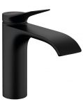 Hansgrohe Vivenis 110 praustuvės mai&scaron;ytuvas su pop-up, matinė juoda