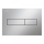 Mygtukas įmontuojamam rėmui Laufen INEO HORIZON Dual H9001110070001 matinė chromo spalva