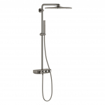 Du&scaron;o sistema GROHE Euphoria SmartControl+Cube 310 Duo su termostatu, PVD pavir&scaron;ius, matinė grafito 26508AL0