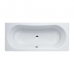 Vonia Laufen Thallium emaliuotas plienas 1800x800x420 Balta