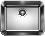 Virtuvės kriauklė BLANCO SUPRA 500-U BRUSHED O.AF Nerūdijančio plieno 518205