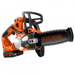 BLACK+DECKER GKC1820L20-QW 18 V akumuliatorinis 20 cm grandininis pjūklas, 1 x 2,0 Ah akumuliatorius, įkroviklis