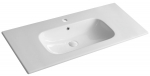 Mēbeļu izlietne Sapho PIEDRA keramikas 101x46.5cm balta