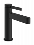 Hansgrohe Finoris praustuvės mai&scaron;ytuvas su vandens žarna, CoolStart, EcoSmart, matinė &scaron;lifuota juoda 76025670